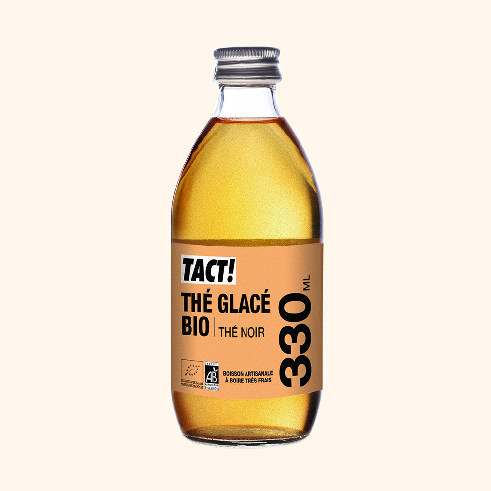 Thé Glacé - Thé noir gingembre Bio - 33cl