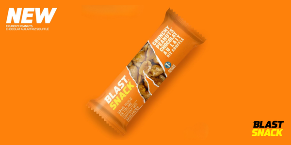 BLAST étend son offre avec la CRUNCHY PEANUTS !