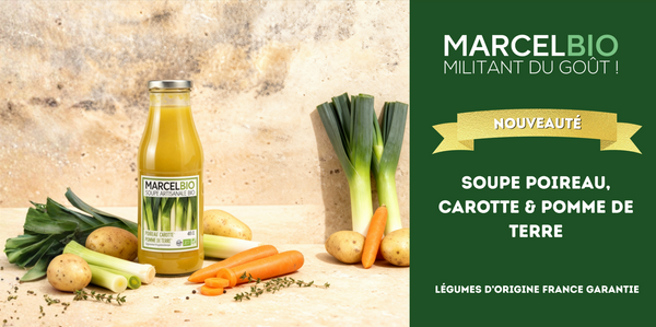 Nouveauté Marcel Bio : la soupe qui va faire fondre l'hiver !