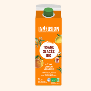 Infusion Glacée Pêche Citron Verveine Bio - 1L