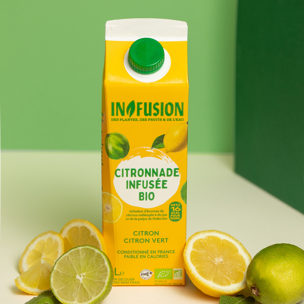 Citronnade infusée Bio - 1L