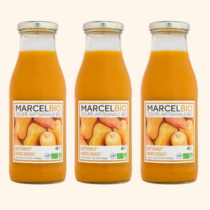 Soupe de Butternut Patate Douce Bio - 3 x 48cl