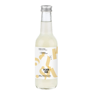 Sansu Shozu- Soda au Yuzu et au Gingembre - 25cl