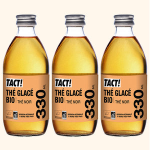 Thé Glacé - Thé noir gingembre Bio - 3 x 33cl